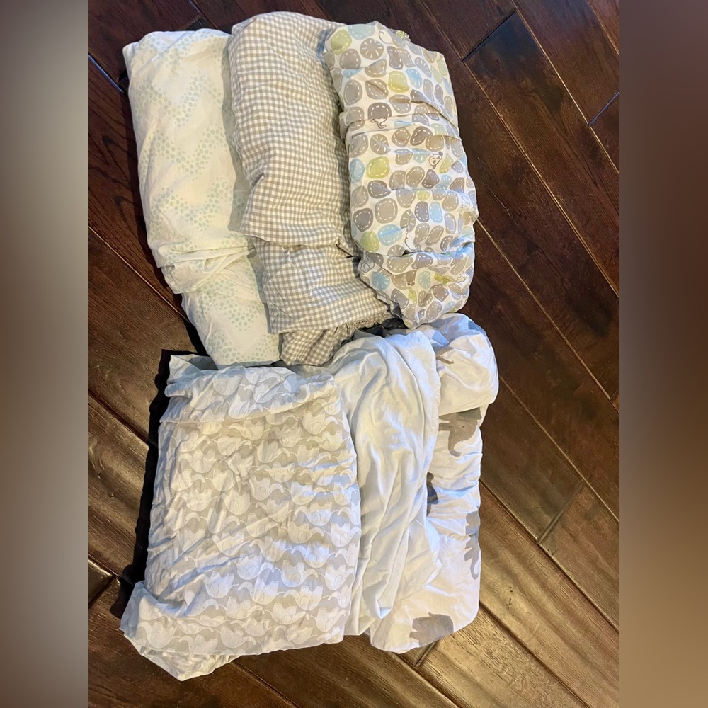 Crib sheets pottery barn crate and kids Burt’s bee